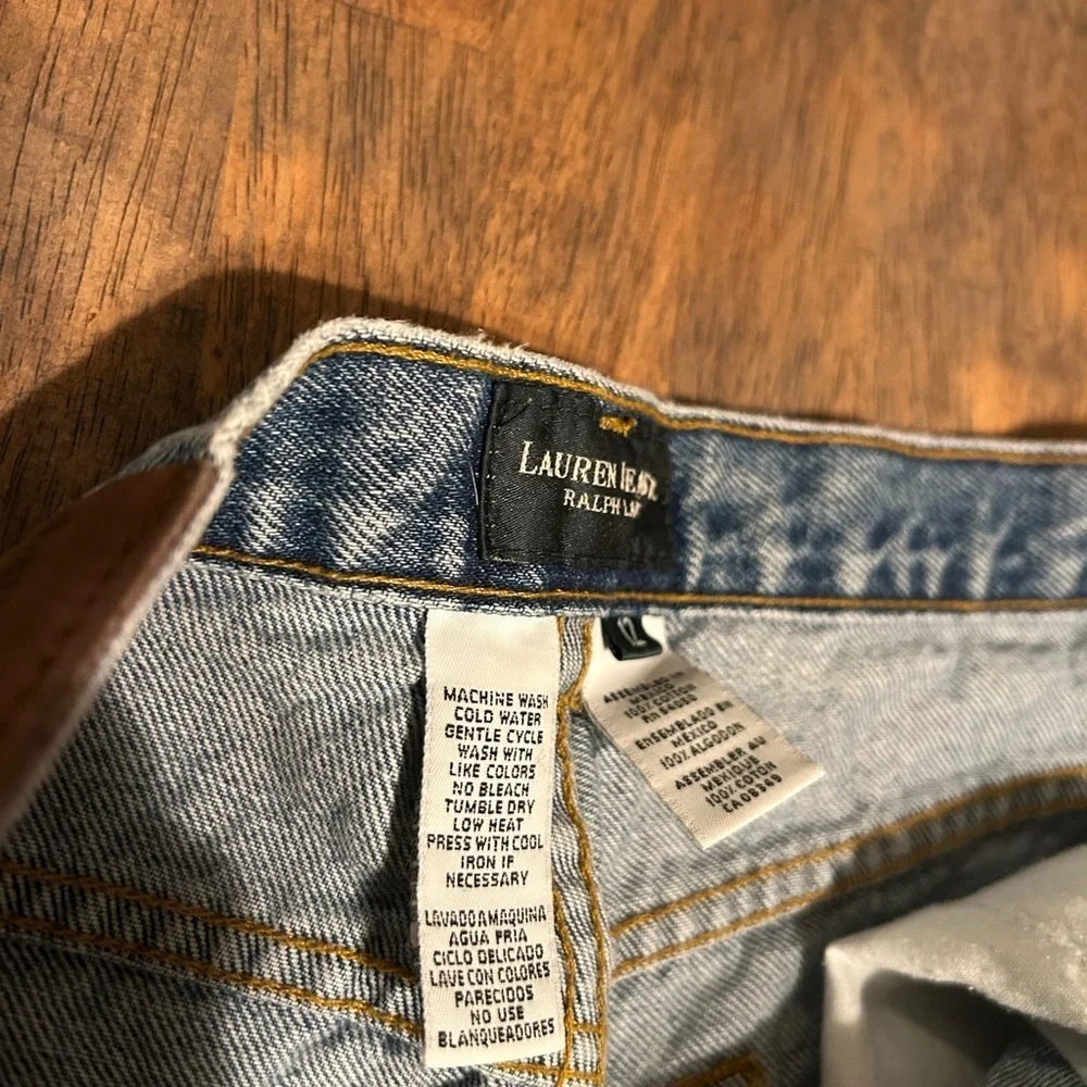Vintage Ralph Lauren Lauren Jeans Co Women’s High-Waisted Straight Leg 12 Y2K